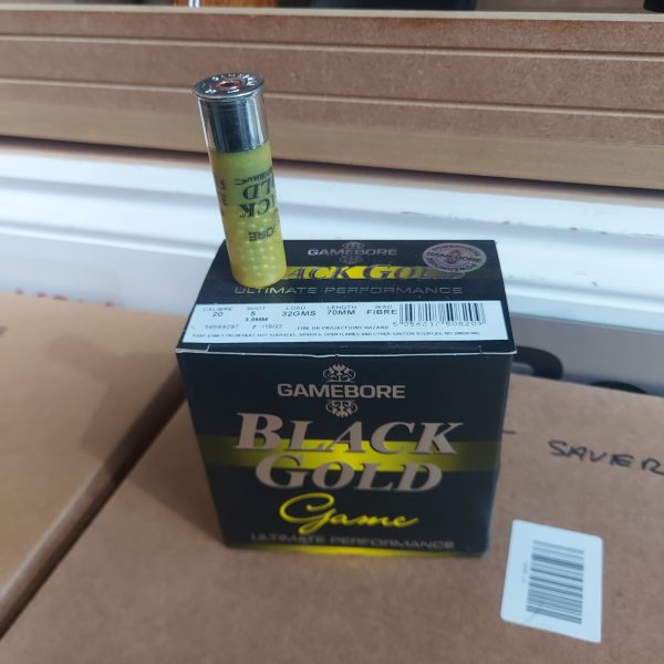 Gamebore Black Gold 32G 5 - .20Gauge Cartridges