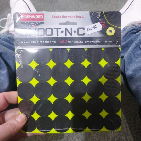 Shoot N C Reactive Targets - 432 Self Adhesive Repair Pasters